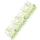  Daisy Wallpaper Flower Embellishments Floral Decor Green Sticker
