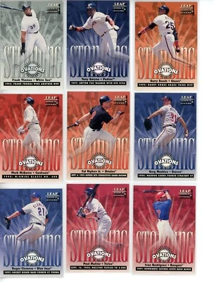 1998 Leaf Rookies and Stars (Chase) Standing Ovations SAMPLE * You Pick * Rare! - Image 1 of 2