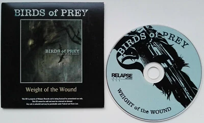 BIRDS OF PREY Weight Of The Wound CD Promo Brutal Truth Cephalic Carnage Minsk - Bild 1 von 3