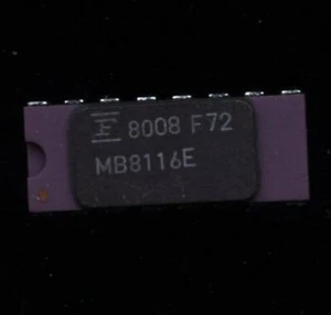 Fujitsu MB8116E 16 kbit DRAM 200 ns - Imagen 1 de 2