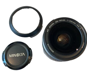 Minolta 28-80 f3.5-5.6D for Sony A Mount Lens Silver Barrel [Mint] - Picture 1 of 5