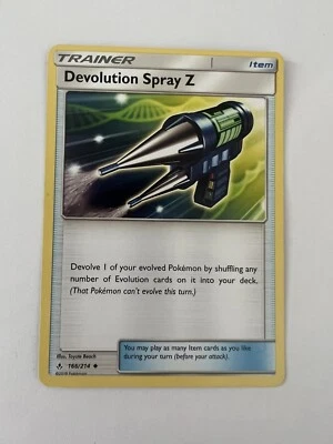 Pokemon 2019 Unbroken Bonds Devolution Spray Z 166/214 NM/MT *Fresh Pull* - Image 1 of 2