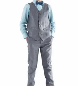 Andy & Evan Kids' 4-Piece Suit Set - Picture 1 of 16
