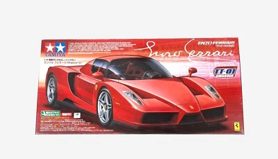Tamiya 1/10 #58302 RC 4WD ENZO FERRARI TT-01 Chassis Electric Model Kit - Image 1 of 4