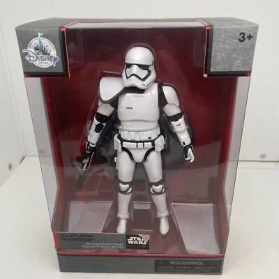 Figura de acción fundida a presión Star Wars Squad Leader Stormtrooper Elite Series sellada Foto 1 de 4