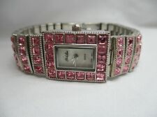 Park Lane Women's Pink Pageant Bracelet Wristwatch 