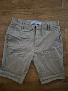 MENS TOPMAN STRETCH SKINNY CHINO SHORTS BEIGE W30 - Picture 1 of 6