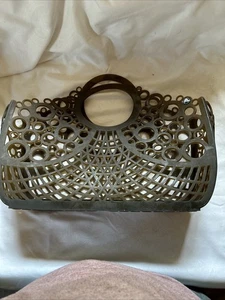 Crocs Adriana Handtasche Gummi handwaschbar Beuteltasche Tasche Strand See Hütte - Bild 1 von 14