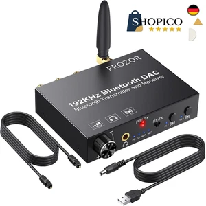 Bluetooth DAC Wandler | aptX HD Kompatibel | Koaxial zu RCA - Bild 1 von 10