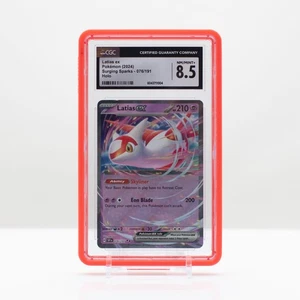 Pokemon Latias ex Holo #076/191 Surging Sparks 2024 - CGC 8.5 - Bild 1 von 2