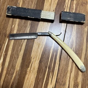 Geneva Cutlery Corp Genco Registered Straight Razor Made In NY USA - Picture 1 of 16