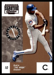 2003 Donruss Signature Notable Nicknames Andre Dawson 096/750 #NN-1 - Picture 1 of 2