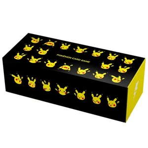Pokemon Center Pokemon Card Game Official Long Card Box Pikachu & Lightning - Picture 1 of 1