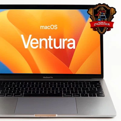 Sleek & Stylish Apple Macbook Pro 13.3" Retina  i7 1TB 16GB Touchbar Ventura - Image 1 of 4