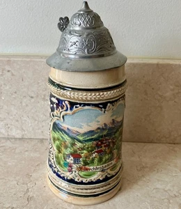 Berchtesgaden German Beer Stein Mug "Trink Was Klar Ist" - 6.5" - Picture 1 of 7