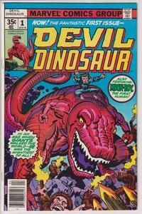 TEUFEL DINOSAURIER #1 MARVEL COMICS APRIL 1978 1. AUFTRITT DES TEUFELSDINOSAURIERS - Bild 1 von 2