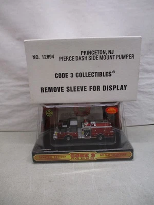 Code 3 Princeton NJ Pierce Dash Side Mount Pumper Truck - Image 1 of 3