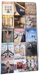 12 Issues of Departures Magazine from 2019-2021 - Picture 1 of 7