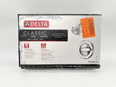 Delta Classic Single-Handle 5-Spray Shower Head Faucet Chrome (Valve Included) - Image 1 of 4