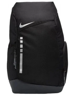 Nike Men's Hoops Elite Backpack, Black Anthracite and Metallic Silver - Image 1 of 4