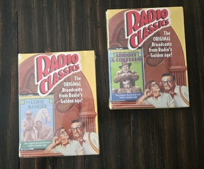 Radio Classics One Full Hour On Cassette The Lone Ranger / Abbott & Costello LOT - Image 1 of 4
