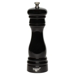 Fletchers' Mill Federal Pepper Mill, Black - 6 Inch, Adjustable Coarseness Fi... - Picture 1 of 1