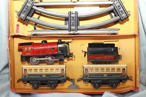 Locomotive Hornby, Tender, voitures Pullman, rails - Picture 1 of 18