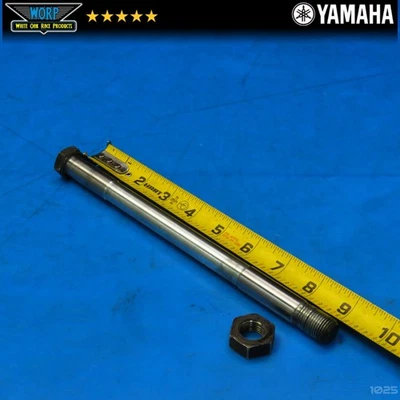 OEM 1977 YAMAHA TT500 BASCULANTE PERNO BRAZO OSCILANTE SUSPENSIÓN EJE PIVOTE 76-81 Foto 1 de 4