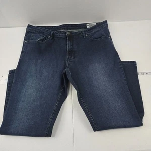 Buffalo David Bitton Jackson Straight Stretch Jeans 40x30 Dark Wash 4042 - Imagen 1 de 12