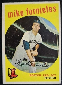 1959 Topps #473 Mike Fornieles Boston Red Sox - EX - Picture 1 of 2
