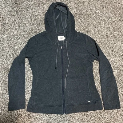 UGG Australia Sudadera con Capucha Cremallera Completa Gris Mujer Mediana Foto 1 de 4
