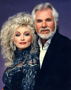 Kenny Rogers and Dolly Parton 8X10 Glossy Photo Picture    - Picture 1 of 1