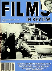 Films in Review Magazine January/February 1991 Vincent Price Edward Scissorhands - Foto 1 di 2