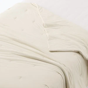 MUJI Cool Comforter Beige Double 180 x 200 cm New Authentic from Japan - Picture 1 of 8