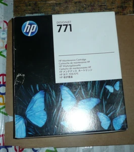 Genuine HP 771 Designjet Maintenance Cartridge CH644A Z6200 Photo Printer - 2020 - Afbeelding 1 van 1