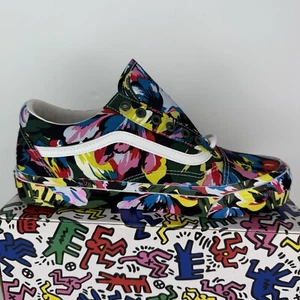 NEW VANS Kenzo x OG Old Skool LX Floral Green True White Men’s Size 9 Rare - Picture 1 of 11