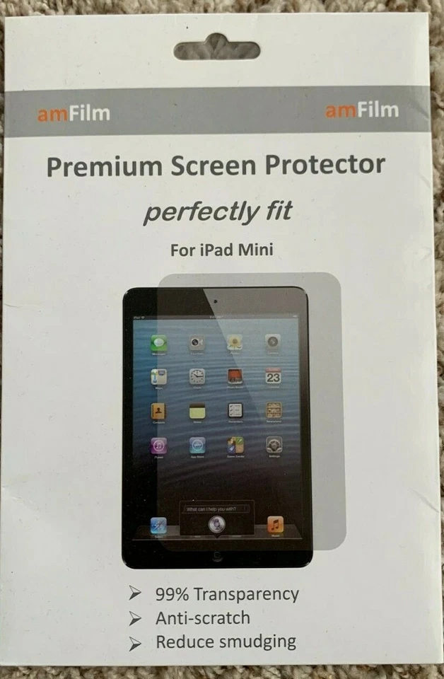 amFilm Apple iPad Mini Premium Screen Protector (1 Pack) - Image 1 of 3