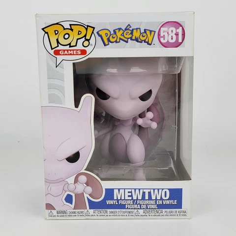 Funko Pop! Games: Pokemon -Mewtwo 581 W/ Protector Cover