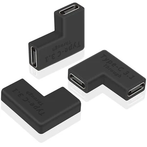 10x USB Type C 3.1 Female to Female Right Angled Charging Data Adapter Connector - Picture 1 of 7