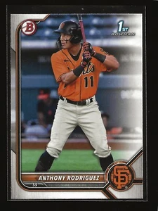 ANTHONY RODRIGUEZ 2022 Bowman 1st Prospects Base Card San Francisco Giants BP-26 - Picture 1 of 2