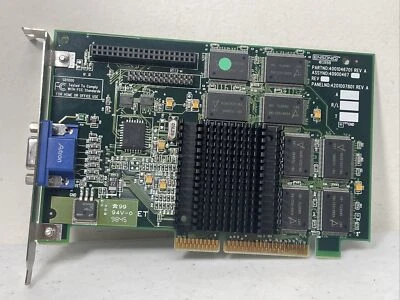 Ensoniq 3D Voodoo 3DFX Banshee AGP Video VGA Graphics Card 4001046701 - Image 1 of 3