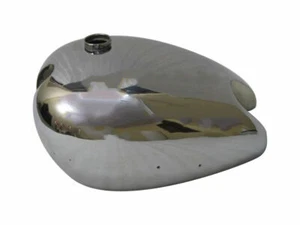 MATCHLESS AJS TWIN G9 G12 CHROME GAS FUEL TANK (BRAND NEW) - Picture 1 of 5