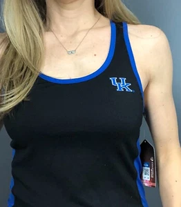 Kentucky Wildcats Women's Black Racerback Tank Top  - Bild 1 von 5