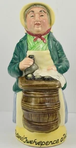 Franklin Mint Cries of London Oysters Twelvepence A Peck Toby Jug - Picture 1 of 3