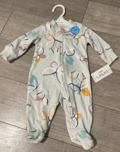 Pijama Mariposa Multicolor Unisex Carter’s Baby 3 Meses Algodón Dormir y Jugar - Imagen 1 de 9