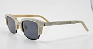 Rigards Sunglasses Buffalo Horn with Buffalo Horn Temples RG0310 Brand New - Picture 1 of 7