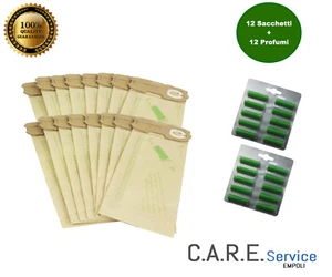 Sacchetti Folletto VK120-121-122 16 pz + 20 Profumi Verdi Adattabili kit - Imagen 1 de 1