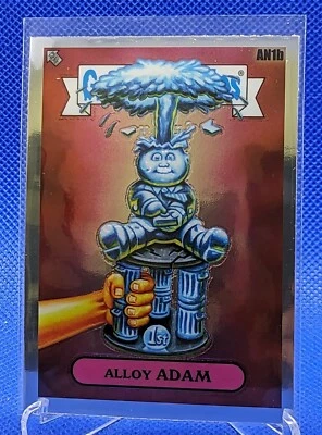2021 GARBAGE PAIL KIDS Chrome Series 4 Base #AN1b Alloy Adam - Image 1 of 2