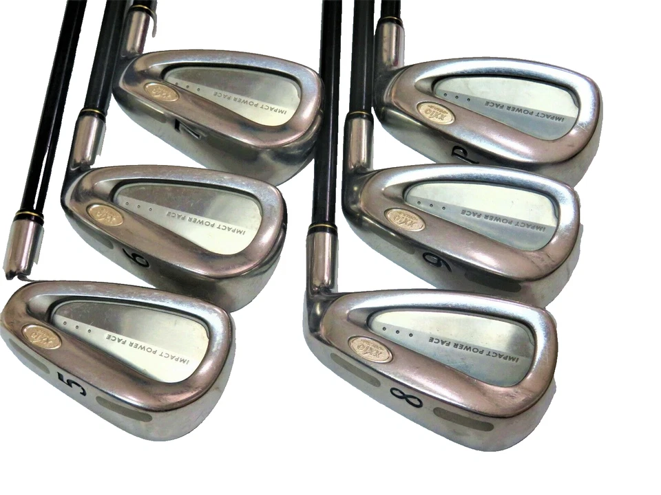 Premium Model DUNLOP XXIO PRIME 6pc 5-P IRONS SET GOLF CLUBS R-FLEX NWO - Image 1 of 4