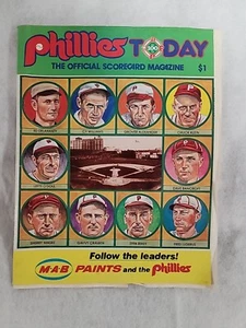 PHILLIES TODAY SCORECARD MAGAZINE 1983 Special Souvenir Centennial Edition - Picture 1 of 4